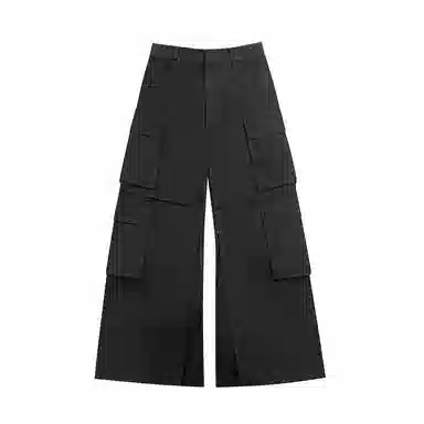 ARNODEFRANCE Cargo Pants Washed Black