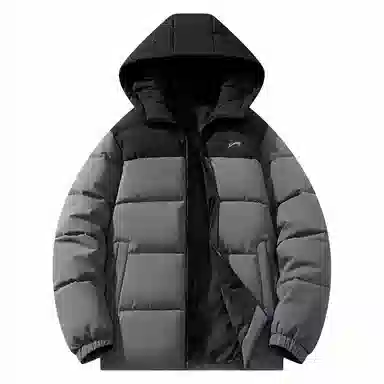 贵人鸟 保暖加厚连帽防风棉服 男女同款