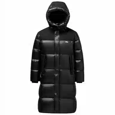 雅鹿 加厚连帽户外长袖羽绒服 男女同款