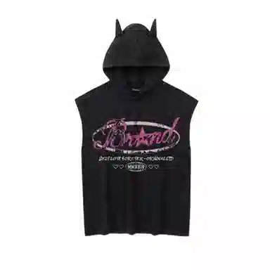 Fair Island Cat Hoodie Vest