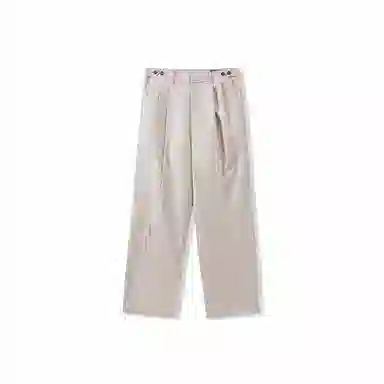 我是大卫 日系复古直筒宽松休闲裤 男女同款