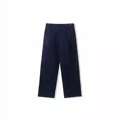 我是大卫 日系复古直筒宽松休闲裤 男女同款