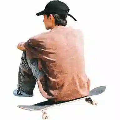 Polar Skate Co Surf Logo Acid Tee