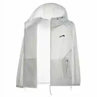 贵人鸟 纯色防紫外线休闲薄款连帽防晒服 男女同款