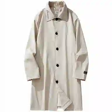 Doraemon V-Neck Trench Coat