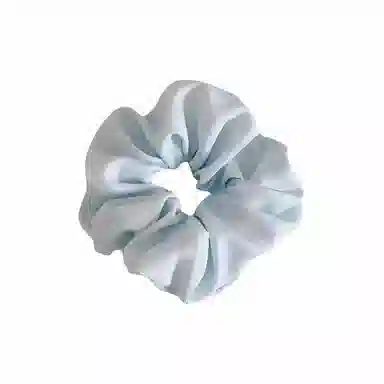 丹琴 小清新慵懒风甜美波点大肠扎发低马尾高级感简约 布艺 发圈 女款