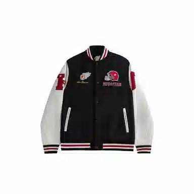 Jeff Hamilton Black Varsity Jacket