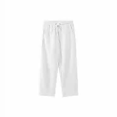 我是大卫 灯芯绒坠感宽松直筒休闲裤 男女同款