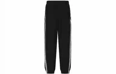 速写 宽松侧边织带运动束脚休闲裤 男