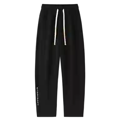 星际者 基础款字母简约时尚宽松休闲针织运动裤 通用