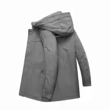 金盾 加厚保暖可拆卸内胆休闲棉服 男款