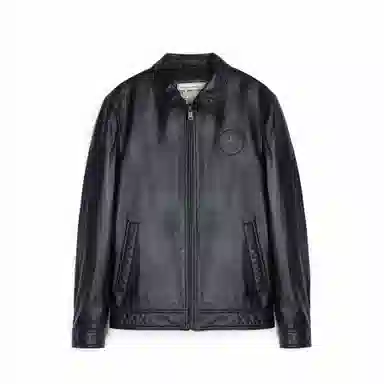 MCS Retro Leather Jacket Black