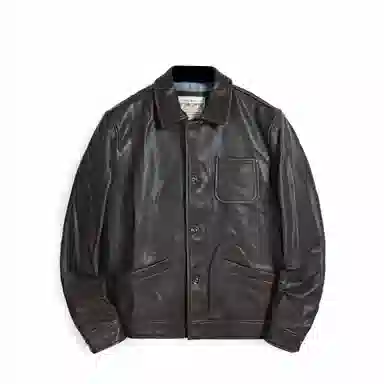 MCS Leather Jacket Coffee