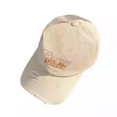 杨同学 严选 户外防晒字母时尚 棉 鸭舌帽 男女同款情侣款