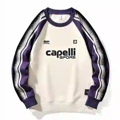 极限涡轮 美式学院风基础字母印花潮流时尚长袖圆领厚款舒适保暖通勤个性百搭打底卫衣 男女同款