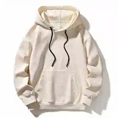 极限涡轮 美式潮流学院风纯色个性基础舒适保暖宽松连帽通勤休闲百搭卫衣 男女同款