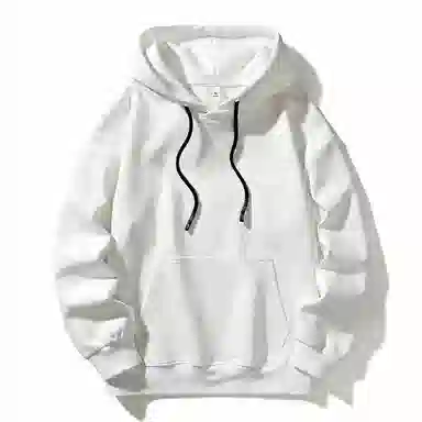 极限涡轮 美式潮流学院风纯色个性基础舒适保暖宽松连帽通勤休闲百搭卫衣 男女同款