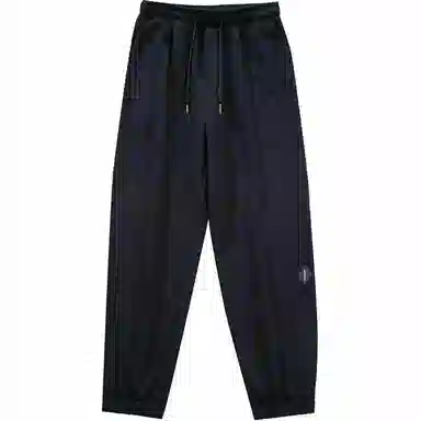 杜克恩 宽松束脚纯色系带休闲裤 男款