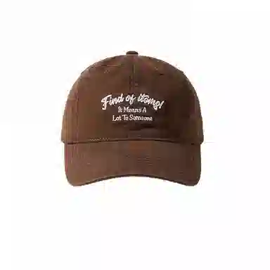 杨同学 杨同学严选加深软顶 显脸小宽帽檐 棉 鸭舌帽 男女同款情侣款