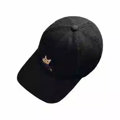 杨同学 可爱小狐狸 棉 鸭舌帽 男女同款情侣款