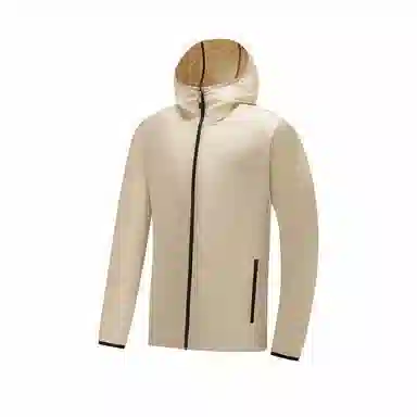 特步 轻薄透气舒适 防紫外线防晒服 男款 风滚草