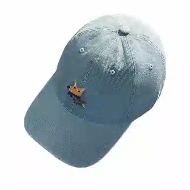 杨同学 可爱小狐狸 棉 鸭舌帽 男女同款情侣款