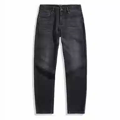 PEACEBIRD MEN Vintage Straight Wash Denim Jeans