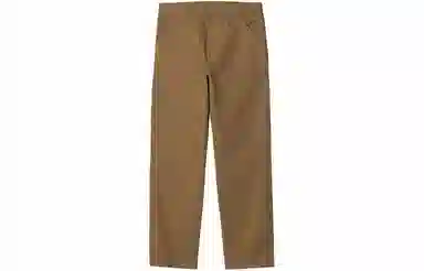 Carhartt WIP Straight Leg Pants Khaki