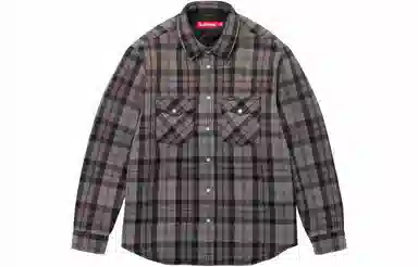 Supreme Quilted Flannel Snap Shirt
