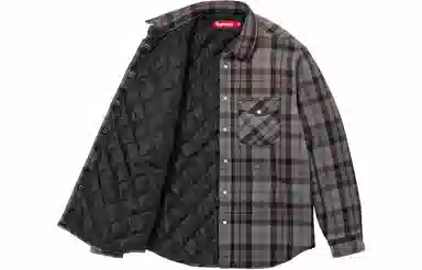Supreme Quilted Flannel Snap Shirt