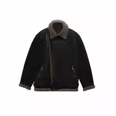 WILD LEADER Brown Black Jacket