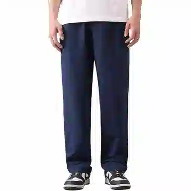 杜克恩 运动重磅纯色宽松休闲裤 男款