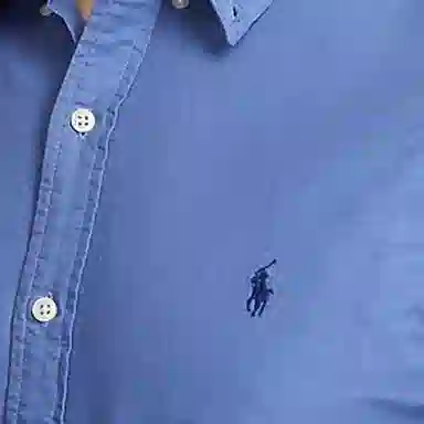 Polo Ralph Lauren FW23 Logo Shirt Blue