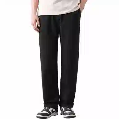 杜克恩 运动重磅纯色宽松休闲裤 男款