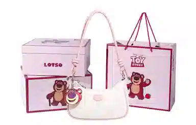 Disney Strawberry Bear Series Shoulder Bag