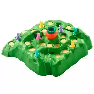 咕轹 兔子陷阱 卡牌片亲子玩具 动趣味创意游戏 桌游