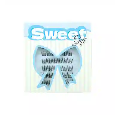 酷乐丝 鸟系上镜大眼款假睫毛 胶水款自然纤长款 鸟啾啾 仿真舒适 根根分明 立体卷翘 可重复使用 新手化妆