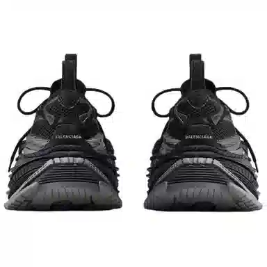 Balenciaga Platform Reduced Low Top Sneakers Black Grey