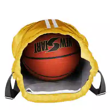 维多利亚旅行者 篮球包大容量收纳抽绳 双肩包 男女 干湿分离束口袋健身包  多色