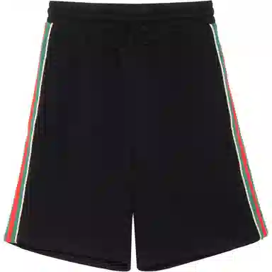 GUCCI FW21 GG Jacquard Bermuda Shorts Black