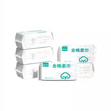 超亚 洗脸巾一次性全棉棉柔巾洁面洗面擦脸巾不掉毛