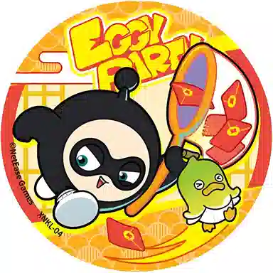 卡游 蛋仔派对马口铁新春系列周边谷子挂件胸章吧唧  徽章