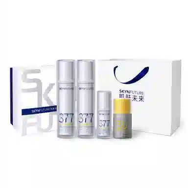 肌肤未来 防晒水乳二代护肤品礼盒套装 提亮淡痘印淡斑保湿美白滋润补水清洁防紫外线