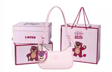 Disney Strawberry Bear Series Shoulder Bag