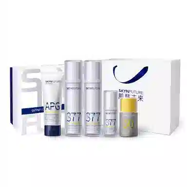 肌肤未来 防晒水乳二代护肤品礼盒套装 提亮淡痘印淡斑保湿美白滋润补水清洁防紫外线