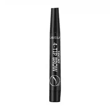 拉美拉 微雕水纹眉笔 四头分叉不易脱色