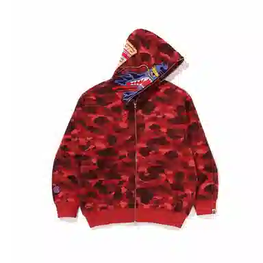 BAPE x CLOT SS25 Camo Hoodie