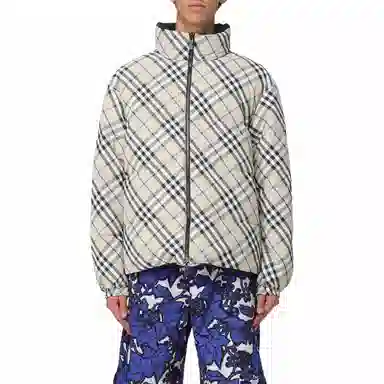 Burberry Reversible Hooded Jacket Beige