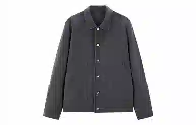 PEACEBIRD MEN Reversible Wool Jacket