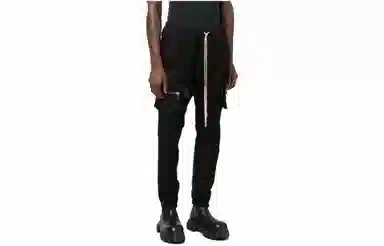 Rick Owens SS23 Black Jogger Pants